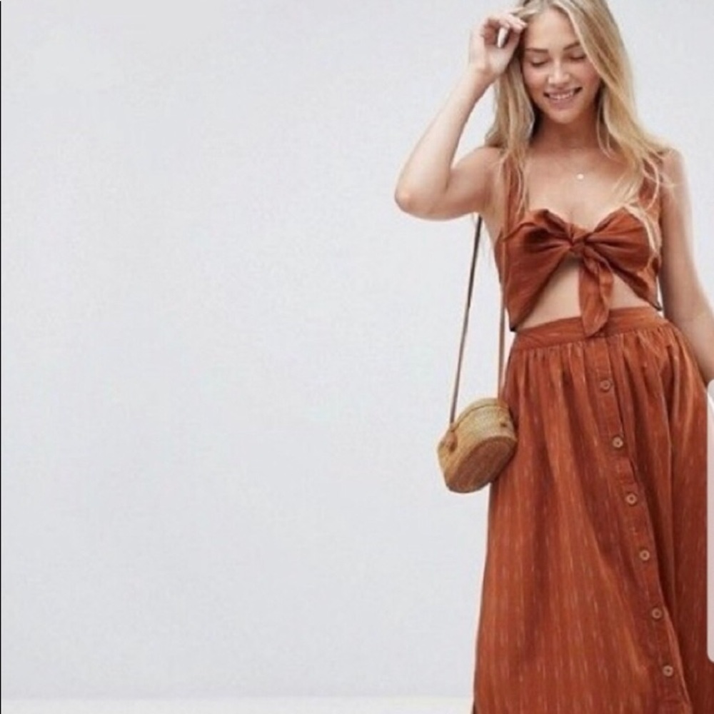 Free People Caldasi Midi Dress